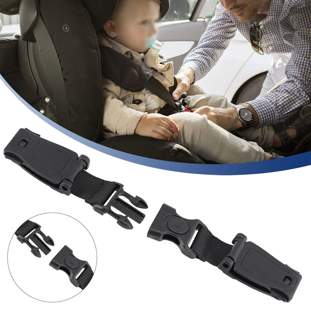 Car Baby  Strap Pants  Fixing Clip  Buckle Safety Seats Strap Belt Child Harness Chest Clip Safe Buckle Webbing Seat Accessories