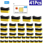 Car Wash Microfiber Towel Cleaning Sponge Brush Set for Wheel Wipe Water Suction Sponge Pad Polishing Tyre Brushes Tools Amagi