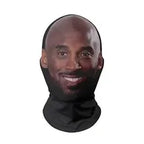 3D Black Knitted Mask Full-Face Design with Breathable Mesh Hood Suitable for Halloween Festival Sports Events Role-Playing