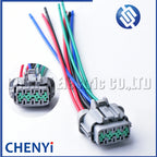 8 Pin Automobile headlamp harness connector 6185-1177 6185-5179 6188-5542 6188-0738 6185-1179 For Nissan SYLPHY Teana X-TRAIL