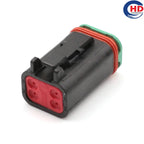 4pin auto waterproof electric plastic wire harness connector DT06-4S-CE06