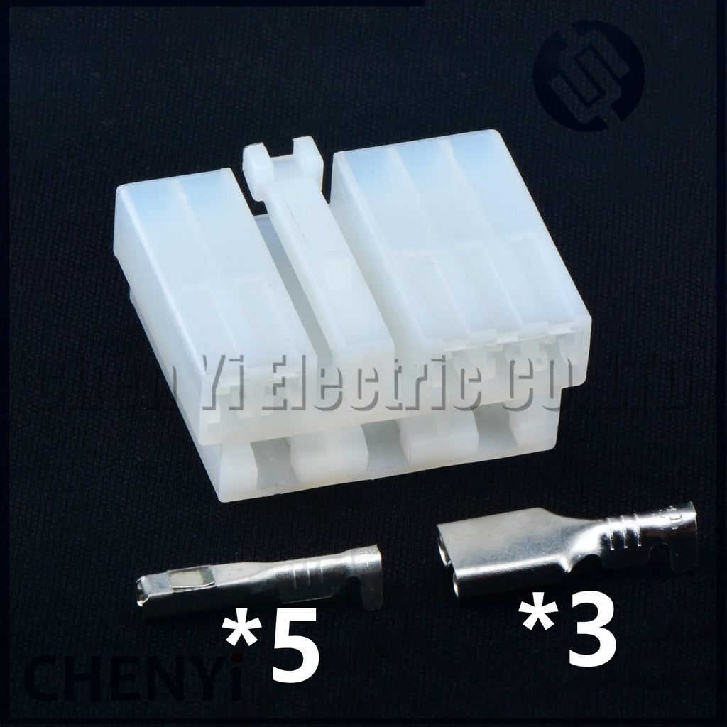 8 Pin Automotive connector Air conditioning control panel switch Wire harness plug with Pin CY000863-2.0-6.3-21 90980-10463