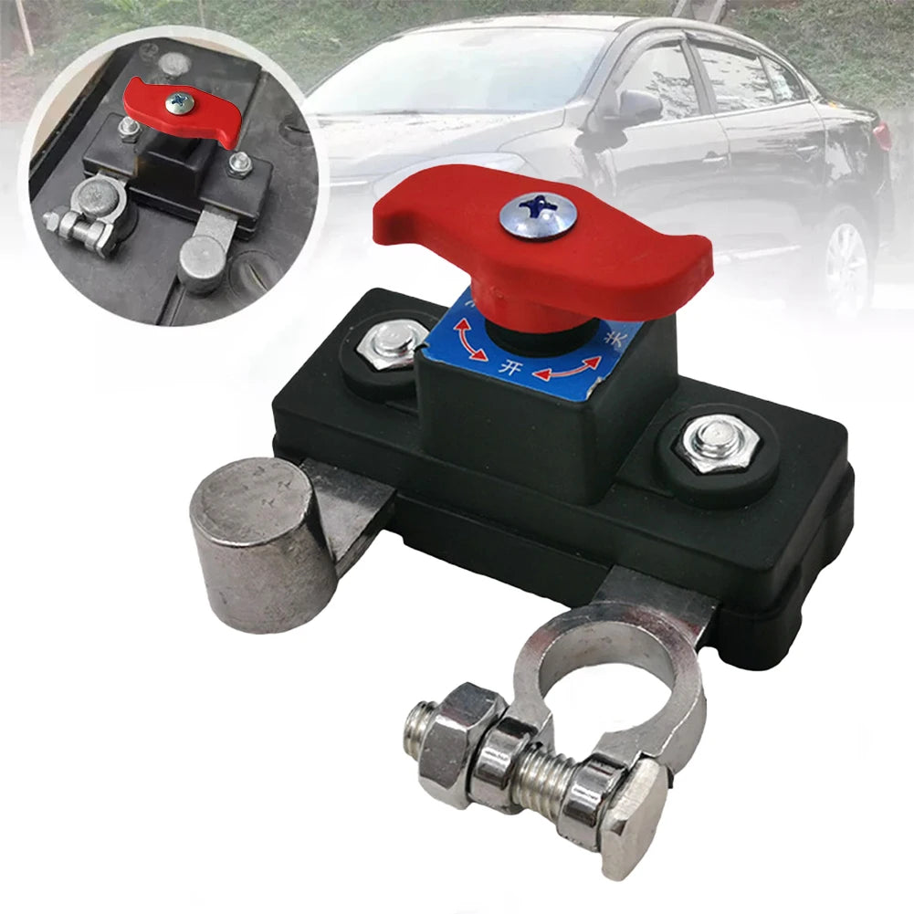 12V/24V Car  Battery Cut Off Switch  Disconnect Isolator Cut-off  Power Cutoff Switch Anti-Leakage  Switch Bidirectional Joint