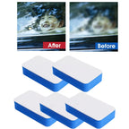 Car Glass Oil Film  Cleaning Sponge  Wiper Windshield  Wool Felt Polishing Felt Brush Dusty  Removal  Tools Accessories