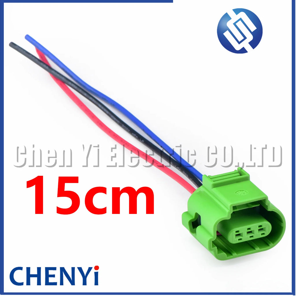 3 Pin Car Air Conditioner Pressure Switch Connector Knock Sensor Crankshaft camshaft position sensor plug 8K0973703 8K0 973 703