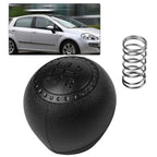 1 Pcs 5 Speed Gear Knob With Return Spring For Fiat For Punto 188 1999-2012 Black Gear Shift Knob Easy Install Car Accessories