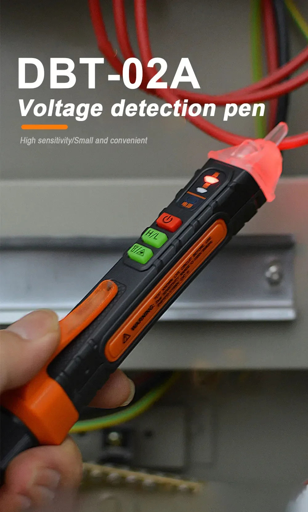 Car Aicevoo Non-Contact Voltage Tester Induced Electric Pen Voltage Detector Electric Sensor AC 12-1000V Breakpoint Finder Amagi
