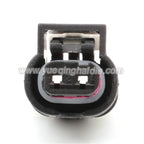 2PIN Auto Connector Waterproof 1.2mm Male Female Fuel Injector Connectors  For VW Audi 1-1703498-3 1-1718643-1 4F0973702