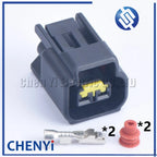 5 Sets 2 Pin way Ignition Coil Wire Harness Male or Female Waterproof Auto Connector for Ford Focus s-max 2.3 Furukawa