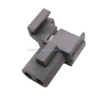 50 Sets 2 Pin DJ7025-3.0-11 Black Wire Connector for Automotive Acura MDX RDX RL TL Fog Light Plug