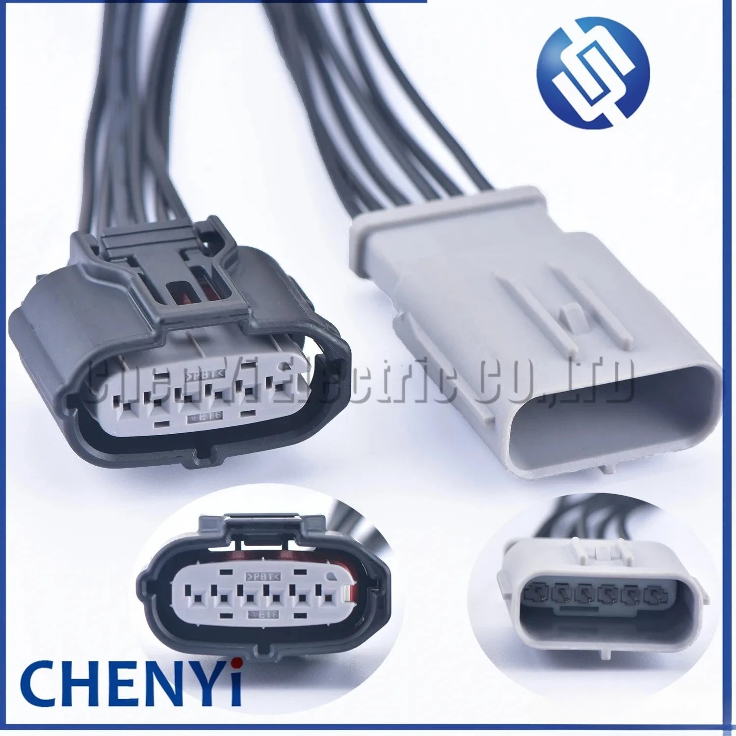 6 Pin auto connector Parking Sensor Accelerator Throttle Pedal Electronic 6189-7100 For Toyota Mazda