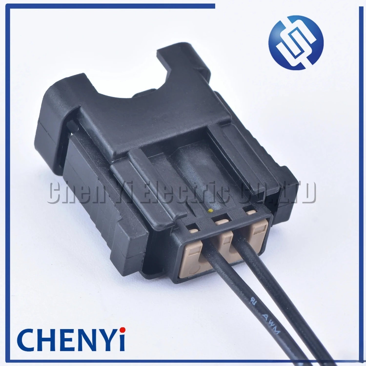 2 pin female auto housing waterproof plug wiring harness cable connector MG640543-5 with 15cm 18AWG wire