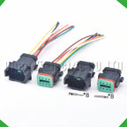 8 Pin Automotive Connectors Wire harness Plug For Deutsch DT06-8S DT04-8P DT06-8S-E005 ...