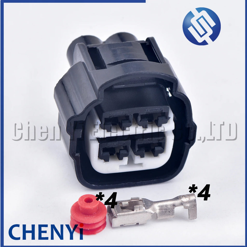 Cummins / Toyota 4-Pin 4.8mm Oil-Water Separator / Engine Fan Sensor Connector – OEM 7283-7041-40 / 7282-7041-40