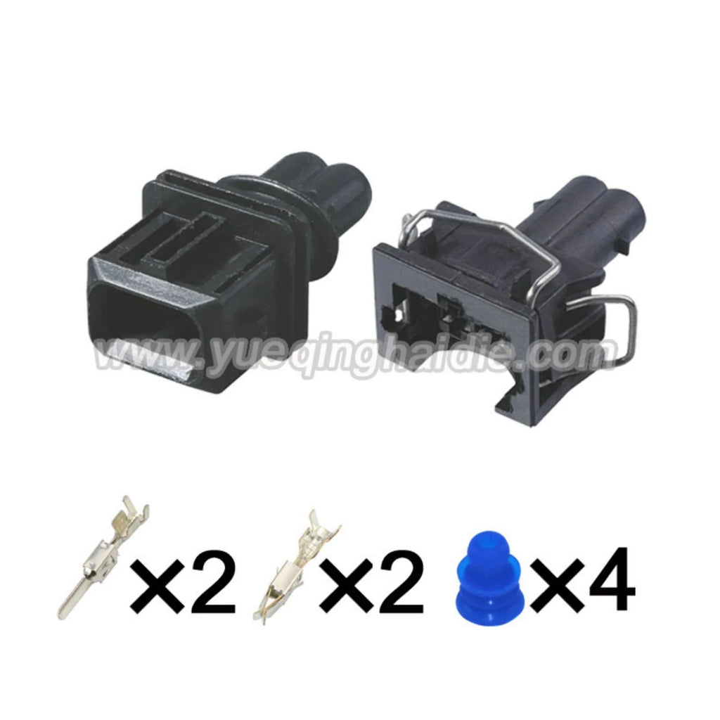 2PIN 106462-1 12084126 Waterproof 3.5mm Series EV1 Fuel Injector Nozzle Male Female Connectors Plug Socket Housing For VAG