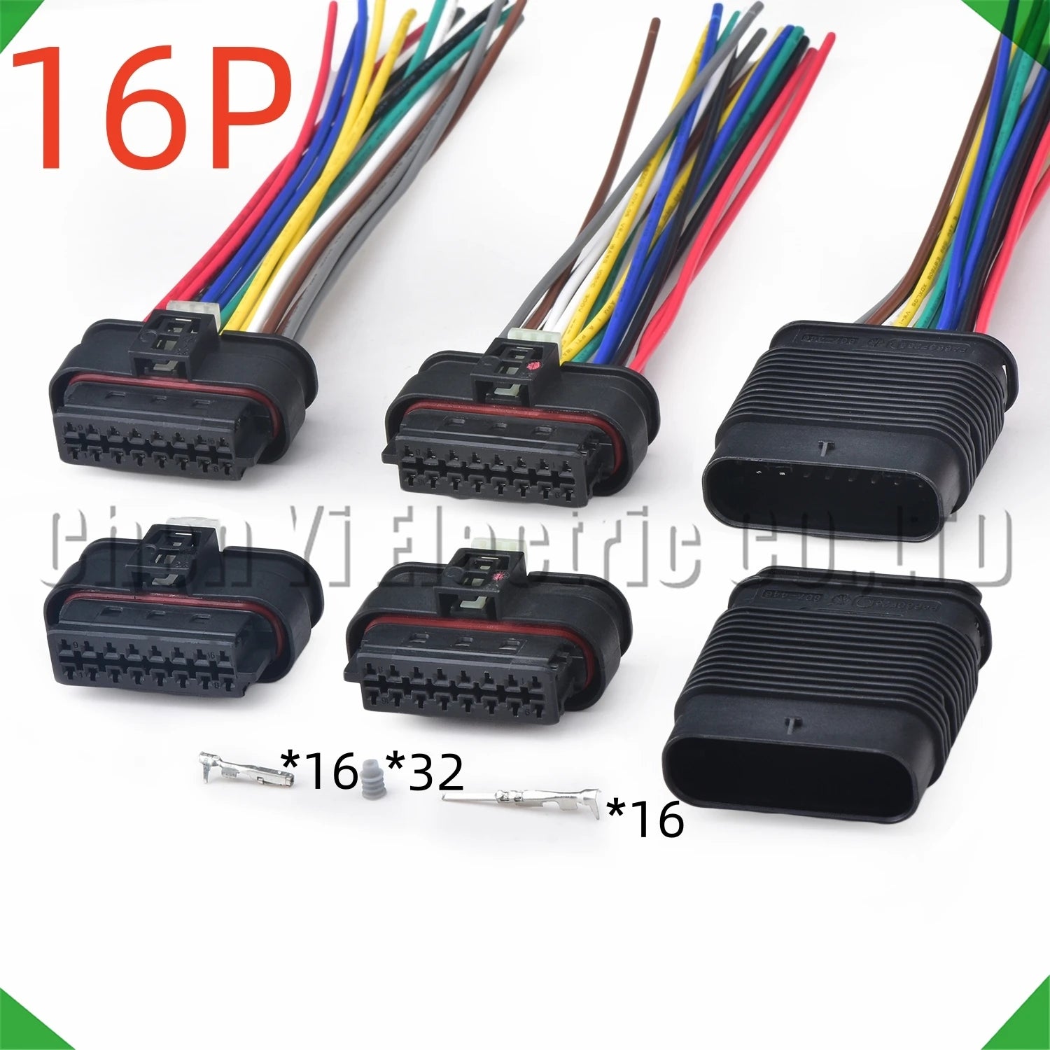 16-pin auto connector connector automotive connectors front radar harness a0001532222 benz