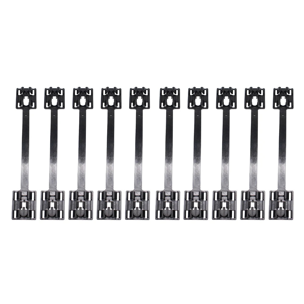 10PCS Sill Trim Fastening Clips For Opel Corsa Astra For Vectra 164987 9174457 Side Skirt Sill Panel Moulding Trim Clips