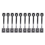 10PCS Sill Trim Fastening Clips For Opel Corsa Astra For Vectra 164987 9174457 Side Skirt Sill Panel Moulding Trim Clips