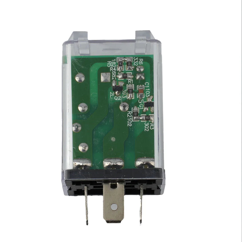 Car LED Light Flasher Relay 12V 3Pin Turn Signal Rate Control Blinker Relay 180W Car Turn Signal Indicator Flash Relay