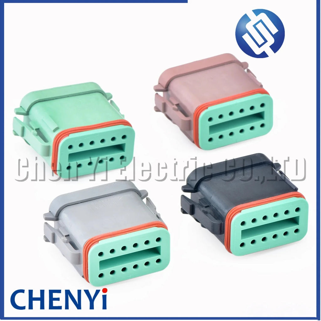 12 Pin Auto waterproof connector plug DT06-12SA-CE05 DT06-12SB-CE05 DT06-12SC-CE05 DT06-12SD-CE05 DT06-12SA-CE11 DTF13-12P