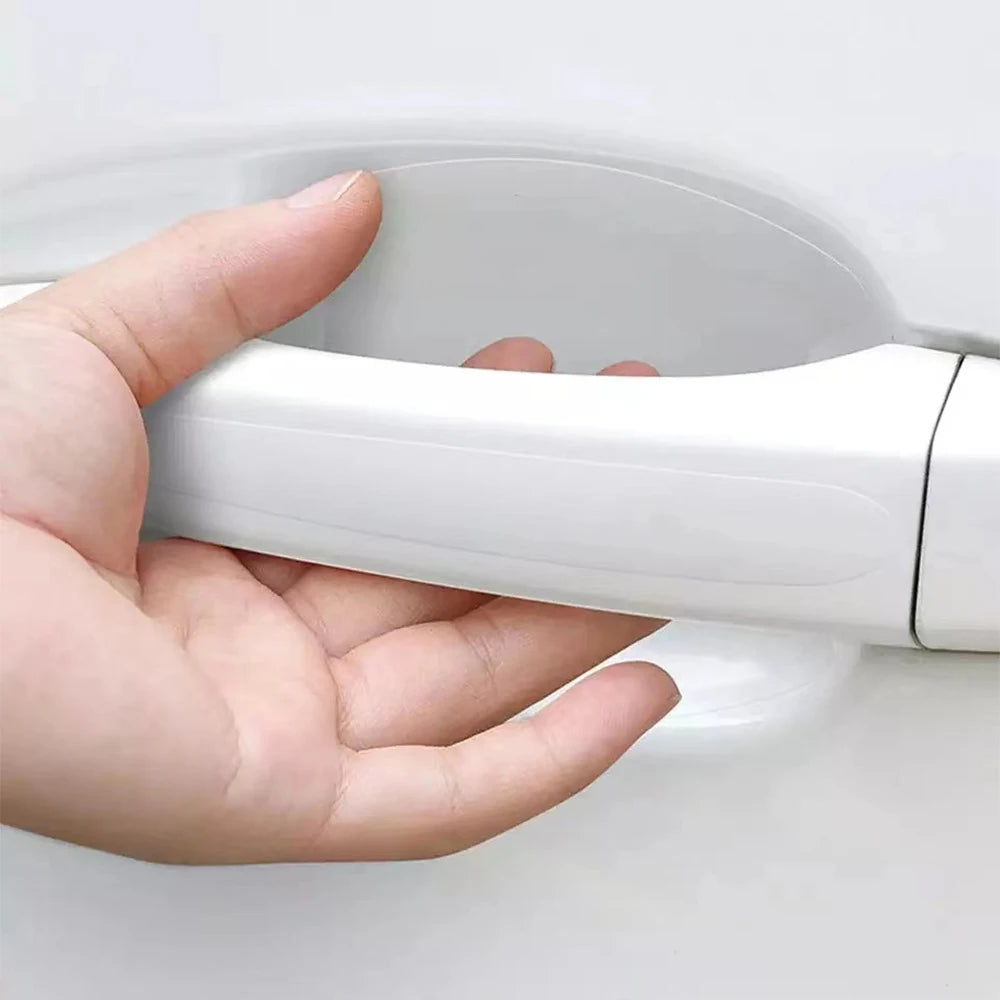 Anti-scratch Car Sticker Clear Door Handle Bowl Protective Strip Car Handle Tape Protection Paint Surface Film Stickers Decals