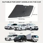 Foldable Car Windshield Sun Shield UV Protection Heat Blocking Sunshade For Front Window Heat Blocking Vehicle Umbrella Amagi