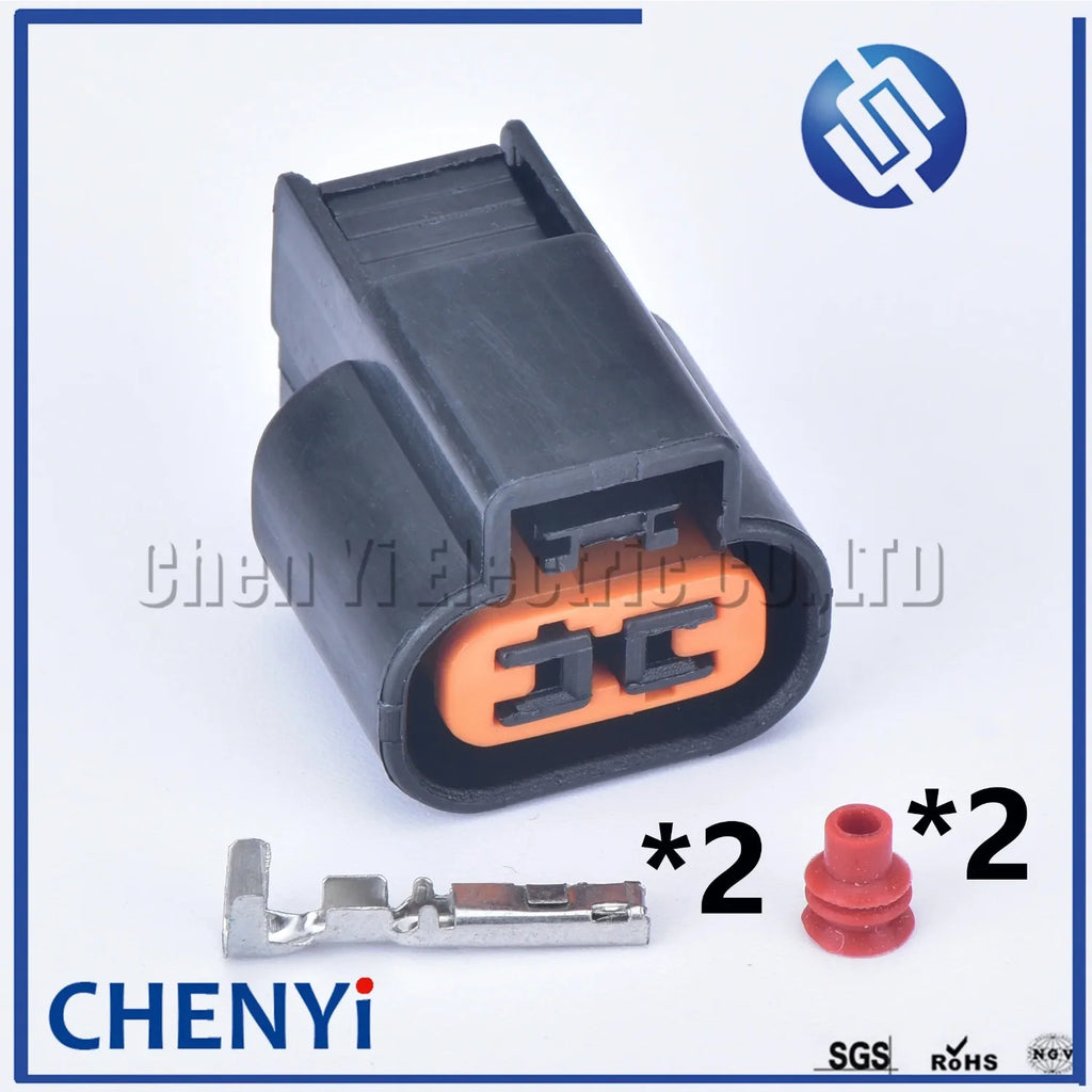 2 Pin 2.2 male or female Headlight plug Fog Lamp Automotive Connector PB625-02027 PB621-02020 For Hyundai-Kia