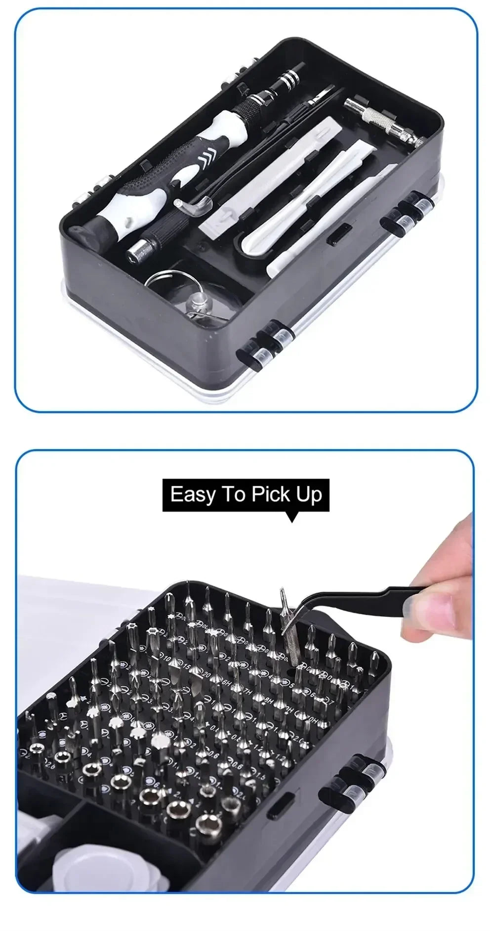 Car 115-in-1 Screwdriver Tool Set: Get Ready For Any Repair Job - IncludesTools For Cellphones, Laptops, Cameras & More Amagi