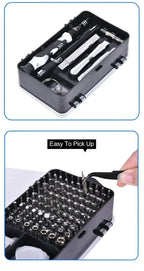 Car 115-in-1 Screwdriver Tool Set: Get Ready For Any Repair Job - IncludesTools For Cellphones, Laptops, Cameras & More Amagi