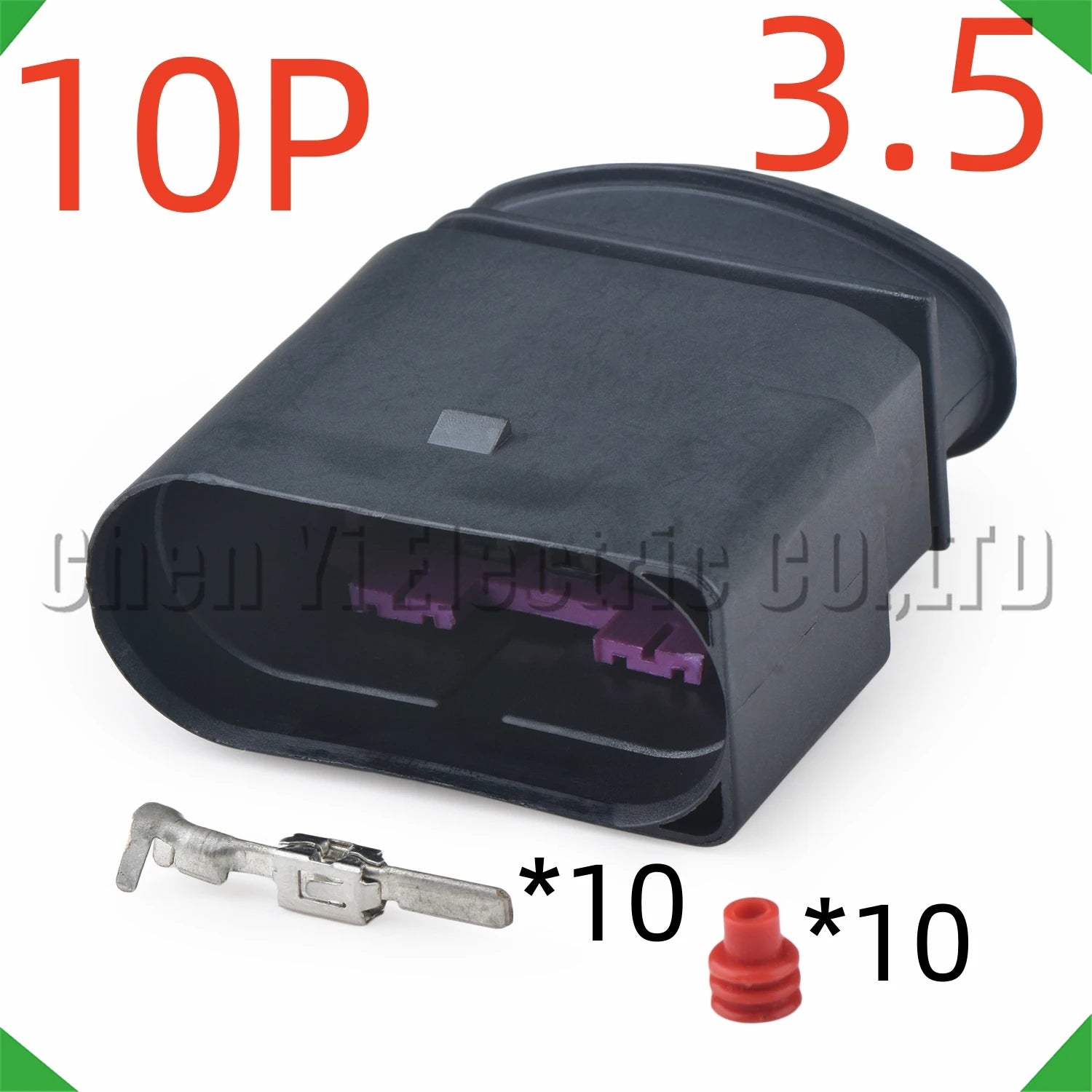 10-Pin Auto Connector Automotive Connectors Halogen headlights harness 1J0973835 1J0973735