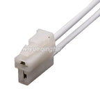 2PIN Electrical Connector Unsealed 6.3mm Series Male Female Connectors  Wiring Harness Cable Socket 7122-2820 6070-2481