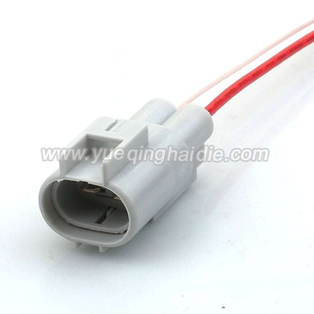 2 Pin 4.8mm Male Female Waterproof Electronic Connector Brake Booster Pump Components Plug for Toyota Ford Focus Mazda 176143-6