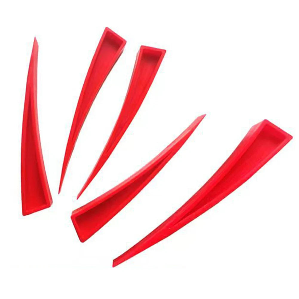 Red Auto  Car Door  For Window  Wedge Panel  Paintless Dent  Removal Repair Seam Starter Expander Auxiliary Hand Tool