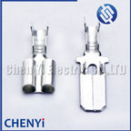 50 Pcs 6.3mm series male female auto wire terminal for connector crimp loose pin Brass tin plating terminals 1500-0080 7116-2641