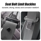 4/8pcs Car Safety Seatbelt Stopper Buckle Adjust Seat Belt Spacing Limit Stop Plastic Anti-slip Button Retainer Car Interior