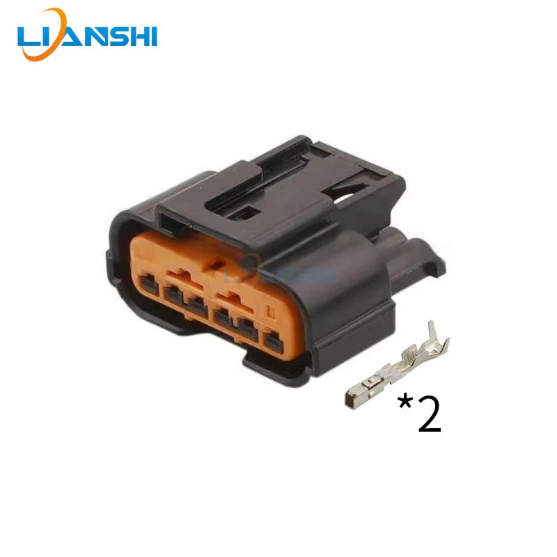 DJ7066-0.6-21 is suitable for modern radar harness connectors, 6-hole plugs, 6P terminals, HP086-06021, HP096-06100