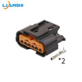 DJ7066-0.6-21 is suitable for modern radar harness connectors, 6-hole plugs, 6P terminals, HP086-06021, HP096-06100