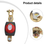 Car Battery Disconnect Switch Waterproof Battery Disconnect Switch For RV Car Boat  For ATV 12V 48V For Marine Boat