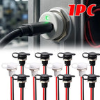 1-5pcs 2-Pin Type-C Connector with Female Socket Fast Charging Jack Waterproof USB Charging Port USB-C Charger Plug and Socket