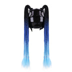 24Inch Stylish and Secure Motorcycle Helmet Ponytail Attachment Easily Add Length and Volume to Your Hair While Riding Amagi