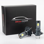 High Power H7 LED Headlight 1:1 Mini Size Headlamp 20000LM 6000K Lamps Super Bright Plug and Play Car Headlight Bulbs Amagi