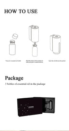 Smart Car Fragrance Diffuser Automobile Aromatherapy Air Freshener Interior Deodorizer Light Scent Start Stop Aromatherapy Amagi