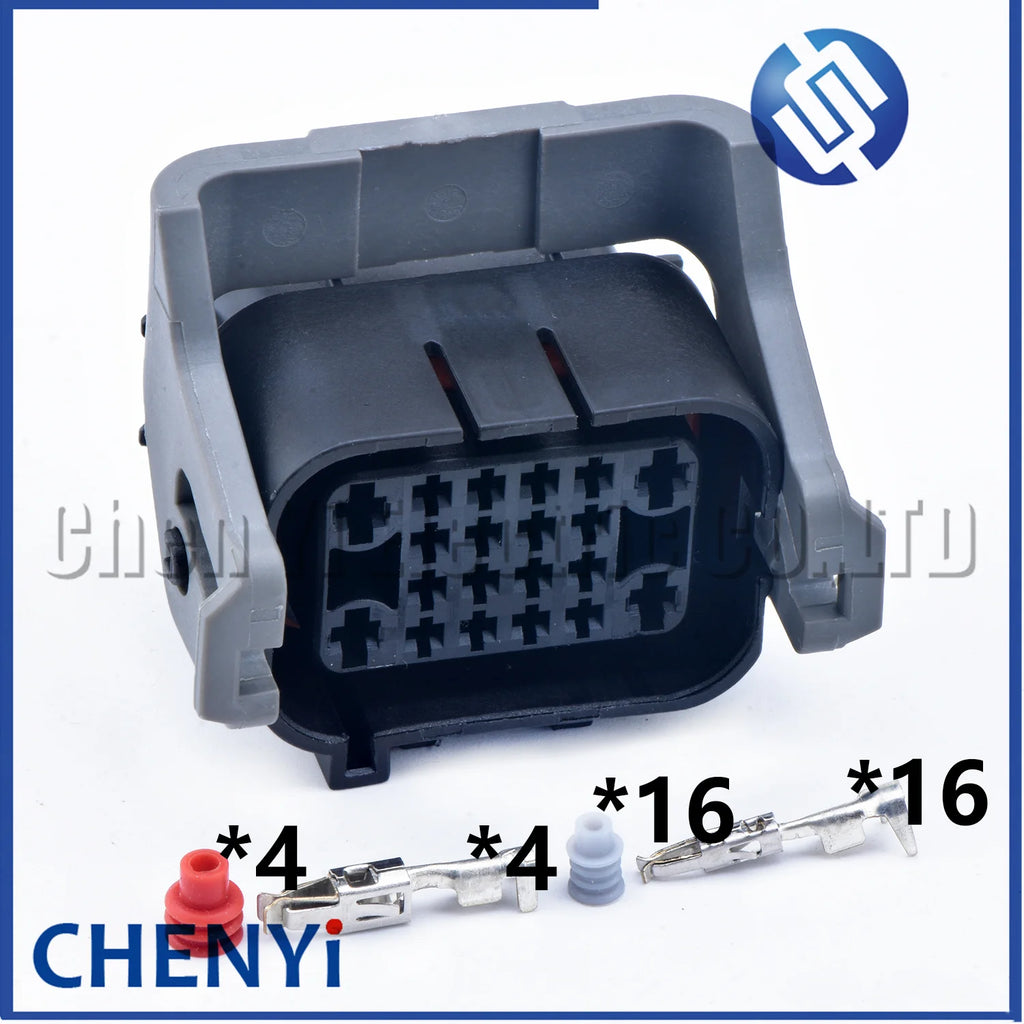 20 Pin 1.5/3.5mm Automotive Waterproof Engine Male or Female ECU Connector Cable Sealed engine Plug 936780-2 936777-2