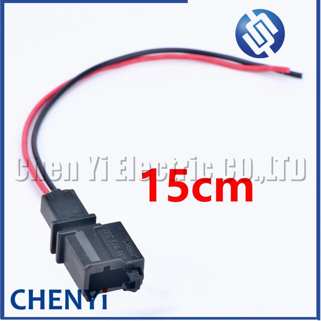 2 Pin Automotive Connector Electrical Light Socket Starter Microphone Wire harness plug 1J0973119 1J0973332