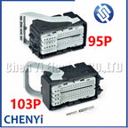95/103 Pin Automotive connector ECU computer board PCM Module harness plug 34973-1074 34992-0001 FU5T-14A64-AB-004 For Ford