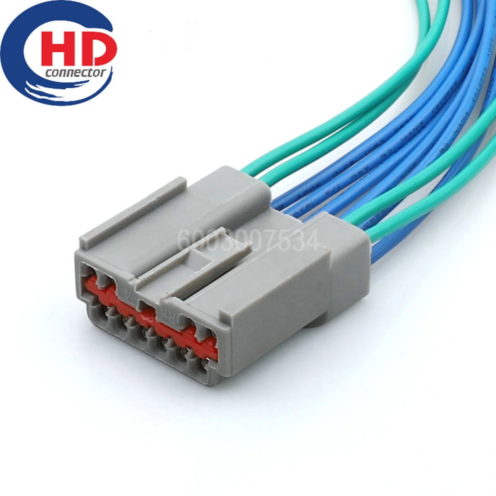 10 Pin Connector Unsealed 1.5mm Series Female Connector Cable Plug Motorcycle Electrical Harnesses Wiring Harness