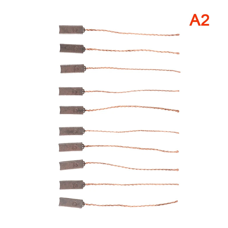 10pcs 4*6*17mm Electric Car Vehicle Generator Regulator Carbon Brushs for New Jetta Santana Alternator Tools