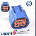 6 Pin/way  blue female 2.2mm series Automotive waterproof connector wiring harness cable plug 6189-7762 For Nissan