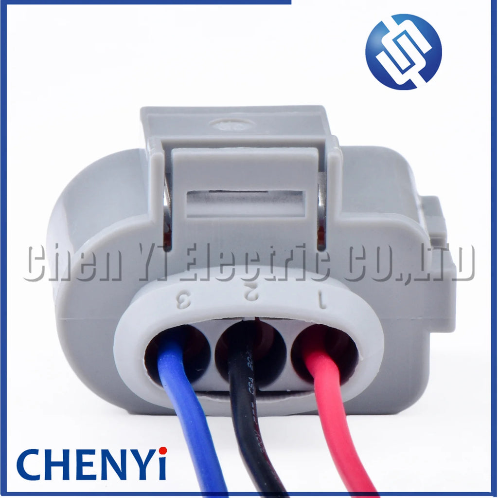 3 Pin 3.5mm Automotive waterproof connector Crankshaft Sensor Plug Fog Lamp Wire Harness Plug 1J0973723G 1J09737236