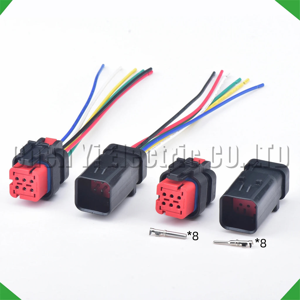 6-Pin Connector Connector Series female Waterproof Connector Camshaft sensor